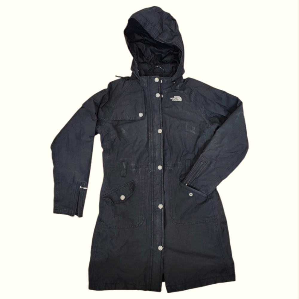 North Face Hyvent Belted Insulated Women's Trench Coat Size Small